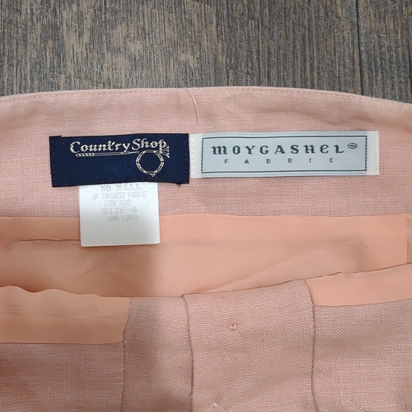 Country Shop vintage button up skirt, blush pink - Size 4 - Picture 9 of 10